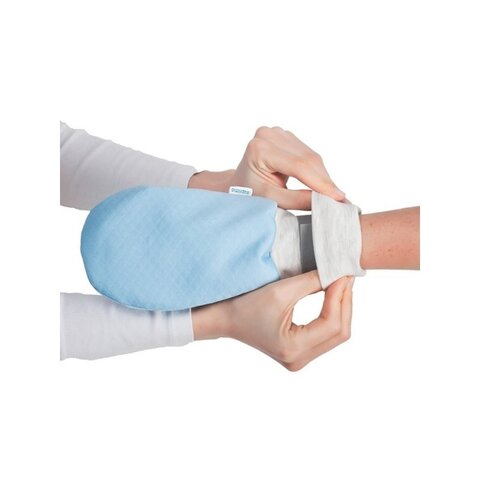Suprima Kinder-Schutzhandschuhe gegen Kratzen & Nesteln (Modell 4829) – Bleu