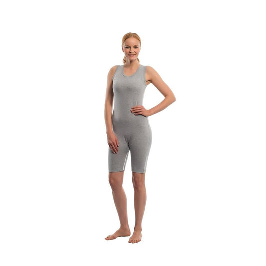 Suprima Pflegebody 4698 – Pflegebody ohne Arm mit Beinreißverschluss