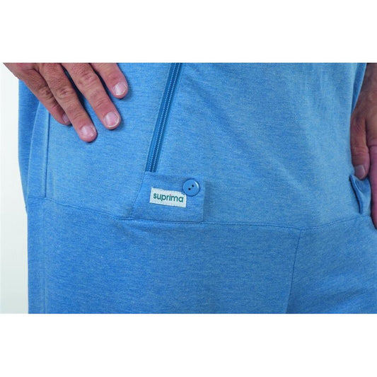 suprima CareFunction 4686 Demenz-Pflegeoverall – Sicherer Schutz mit Doppel-Front-RV