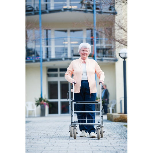 suprima CareActive 4510 Tages-Pflegeoverall – Modischer Jeans-Look mit Rücken-RV
