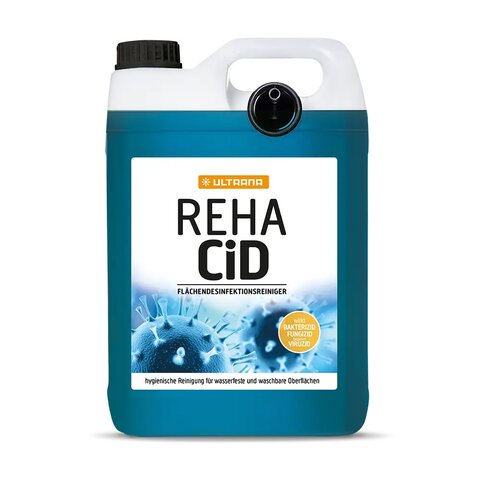 Ultrana REHACID Desinfektionsreiniger – Reiniger für Reha-Hilfsmittel