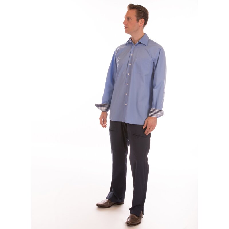 4care Herren Rollstuhlhose 7171 – Funktionale Sitzhose mit PDL-Reißverschlüssen