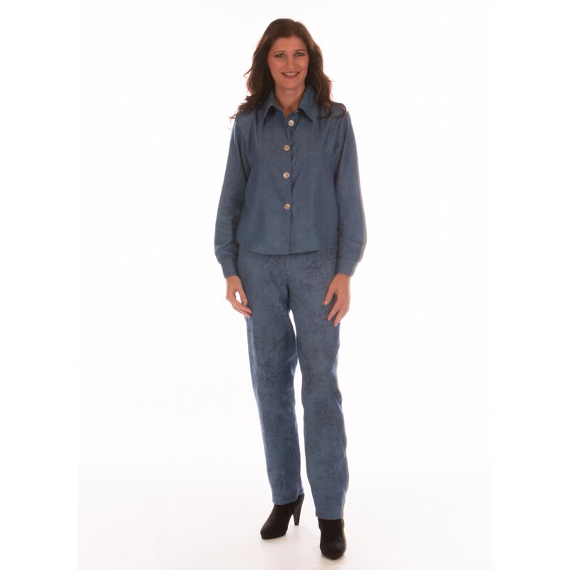 4care Damen Rollstuhlhose 7183 – Nahtloser Sitzkomfort mit extra langen Beinen