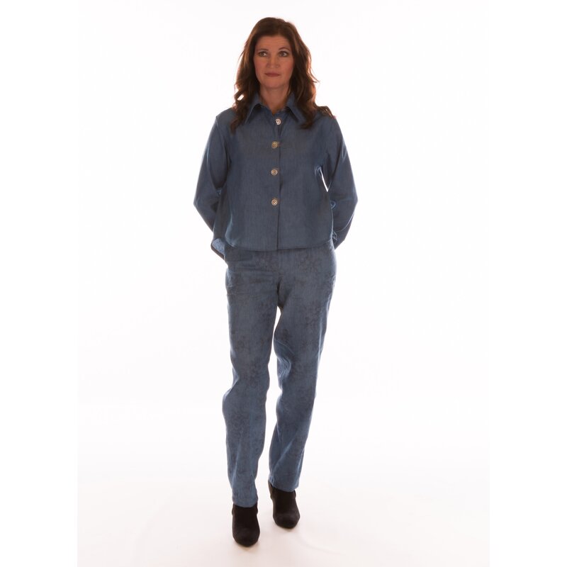 4care Damen Rollstuhlhose 7183 – Nahtloser Sitzkomfort mit extra langen Beinen