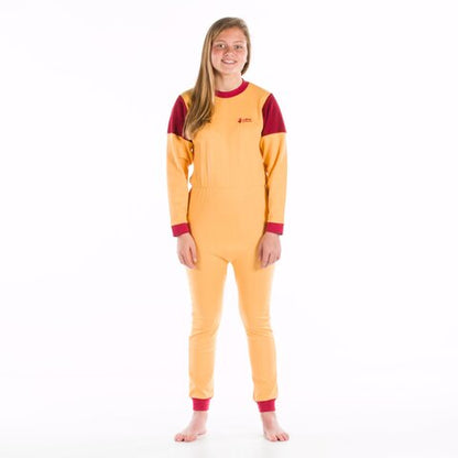 4care Kinderpflegeoverall 1060 – Bequemer Trikot-Hansop mit Rücken-RV