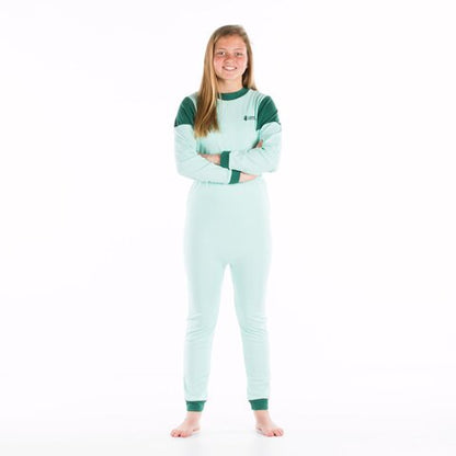 4care Kinderpflegeoverall 1060 – Bequemer Trikot-Hansop mit Rücken-RV