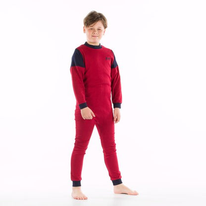 4care Kinderpflegeoverall 1060 – Bequemer Trikot-Hansop mit Rücken-RV