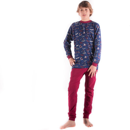 4care Kinderpflegeoverall 1066 – Sicherer Jersey-Hansop mit Rücken-RV & Design