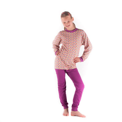 4care Kinderpflegeoverall 1066 – Sicherer Jersey-Hansop mit Rücken-RV & Design