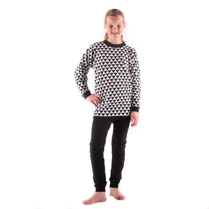 4care Kinderpflegeoverall 1066 – Sicherer Jersey-Hansop mit Rücken-RV & Design