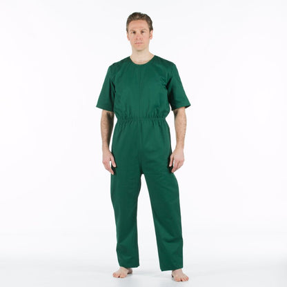 4care Reißfester Pflege-Body 2501 – Kurzarm-Overall mit gesichertem Rücken-RV