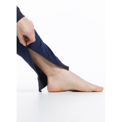4care Damen Pflege-Pyjama 1091 – Langarm-Overall mit Rücken- & Schritt-RV