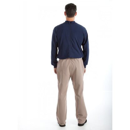 4care Herren Tages-Pflegeoverall Polo – Diskreter Schutz-Overall in Alltagsschik