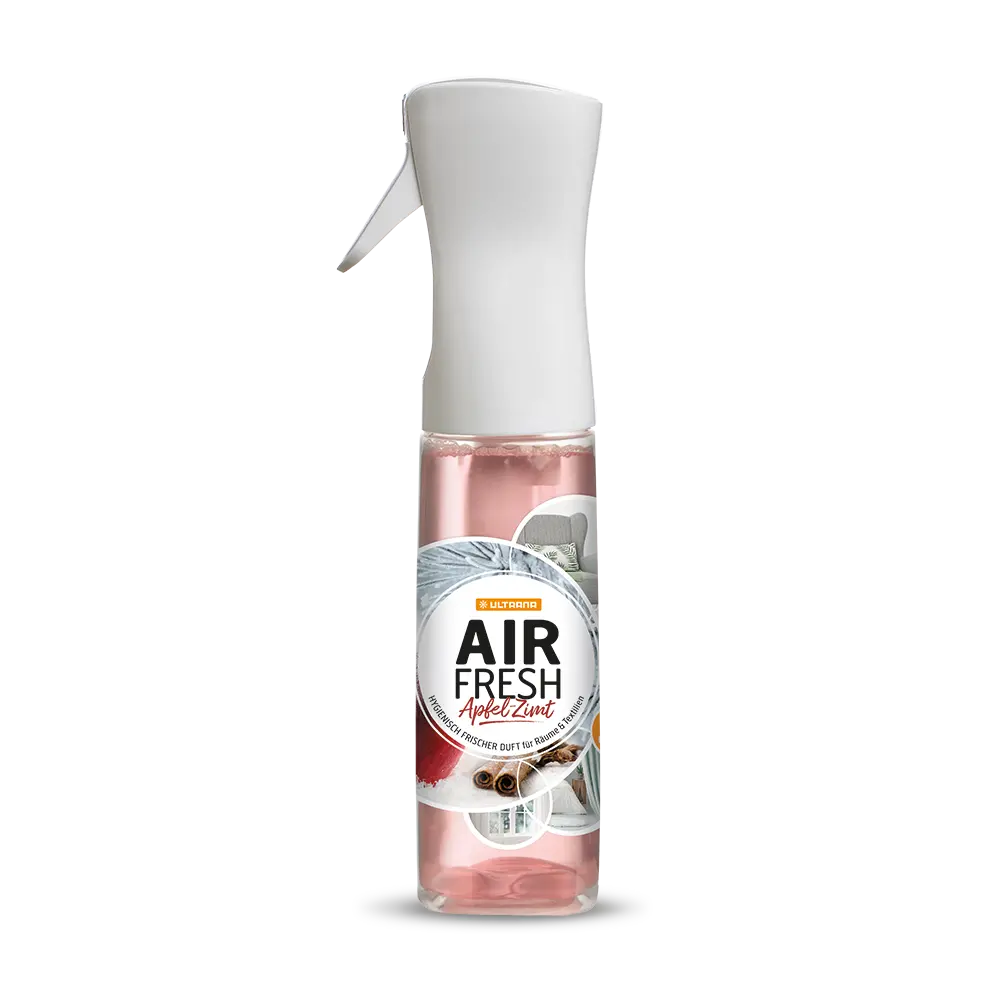 Ultrana Air Fresh Raum- und Textilspray – Aktiver Geruchsneutralisierer