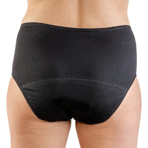 Suprima VIVA! Damen Inkontinenz Hüftslip (Modell 1296) – Weiß/Schwarz