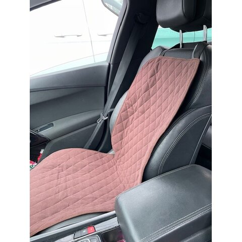 Entusia Waschbare Sitzauflage für Autositze (50 x 120 cm) – Braun (ENAO)