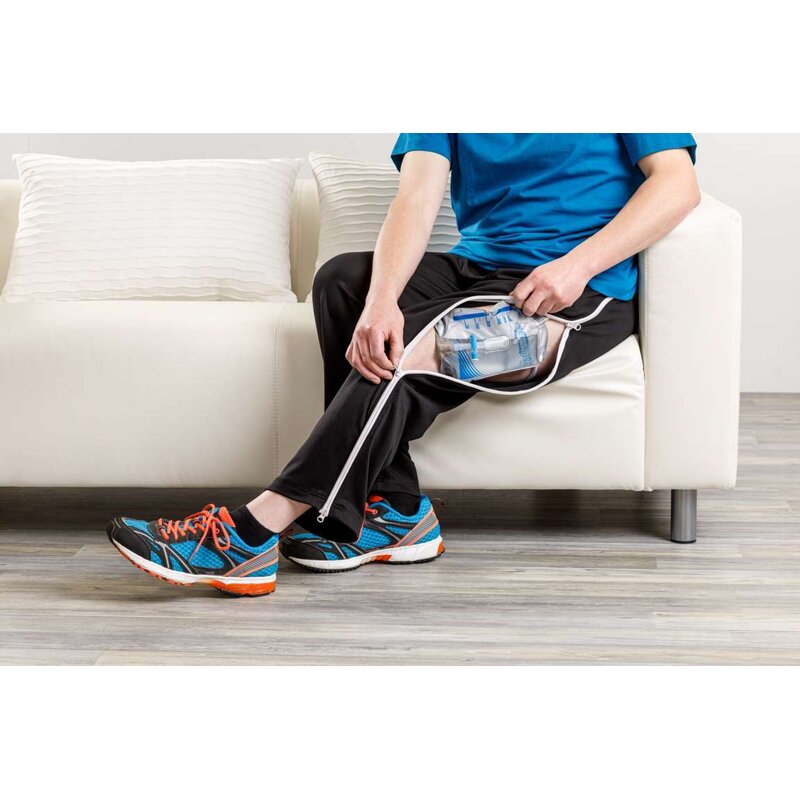 RehaFlex Therapiehose – Funktionale Pflegehose mit 4-Wege-Beinreißverschluss