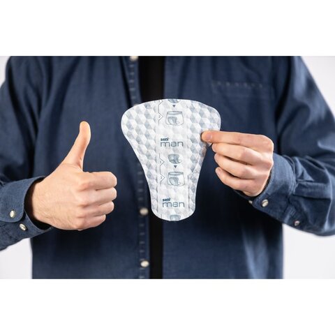 Seni Man Normal Level 2 Einlagen für Herren (15 Stück) – Der sichere Alltagsbegleiter (300 ml)