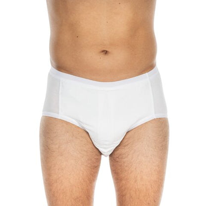 Suprima Herren Baumwoll-Slip 1242 mit Innentasche – Wasserdicht & Diskret