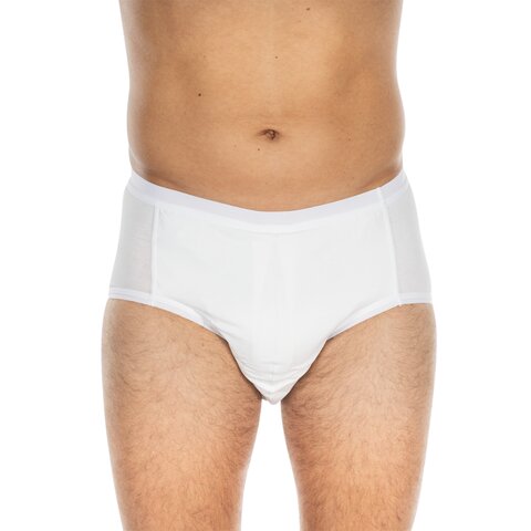 Suprima Herren Baumwoll-Slip 1242 mit Innentasche – Wasserdicht & Diskret