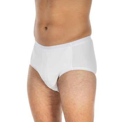 Suprima Herren Baumwoll-Slip 1242 mit Innentasche – Wasserdicht & Diskret