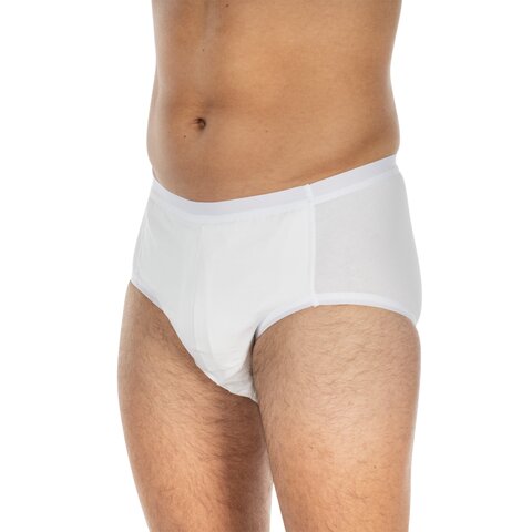 Suprima Herren Baumwoll-Slip 1242 mit Innentasche – Wasserdicht & Diskret