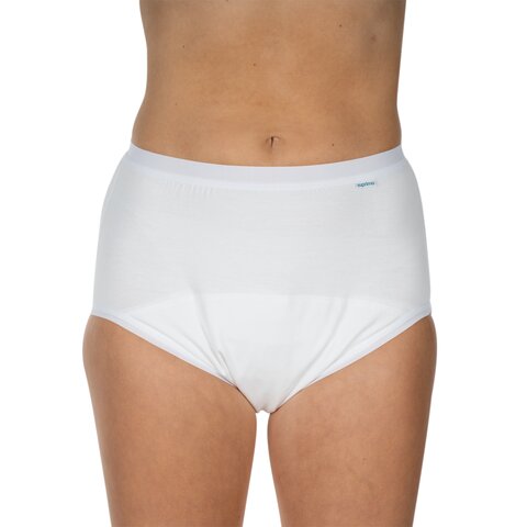 Suprima Unisex Baumwoll-Slip 1245 mit Fixiertasche – Wasserdicht & Diskret