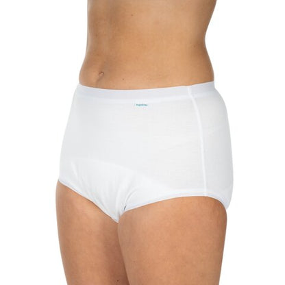 Suprima Unisex Baumwoll-Slip 1245 mit Fixiertasche – Wasserdicht & Diskret