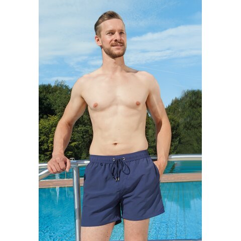 Suprima Inkontinenz-Badeshorts für Herren (Modell 1533) Blau