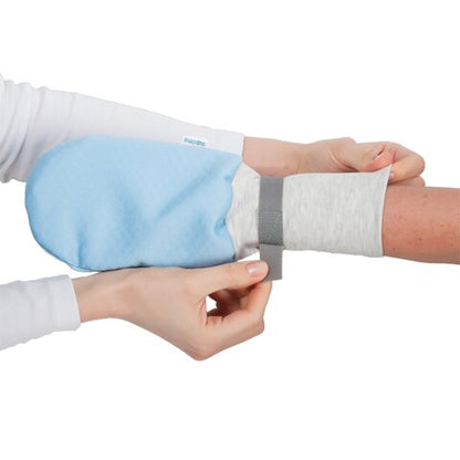 Suprima Patienten-Schutzhandschuhe gegen Kratzen & Nesteln (Modell 4830) – Bleu