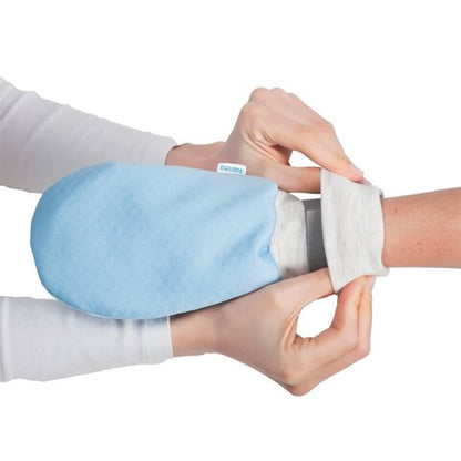 Suprima Patienten-Schutzhandschuhe gegen Kratzen & Nesteln (Modell 4830) – Bleu
