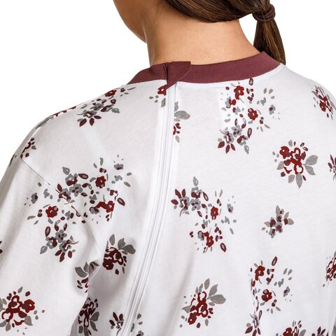 Suprima Pflege-Schlafanzug 4720 floral – Pflegeoverall