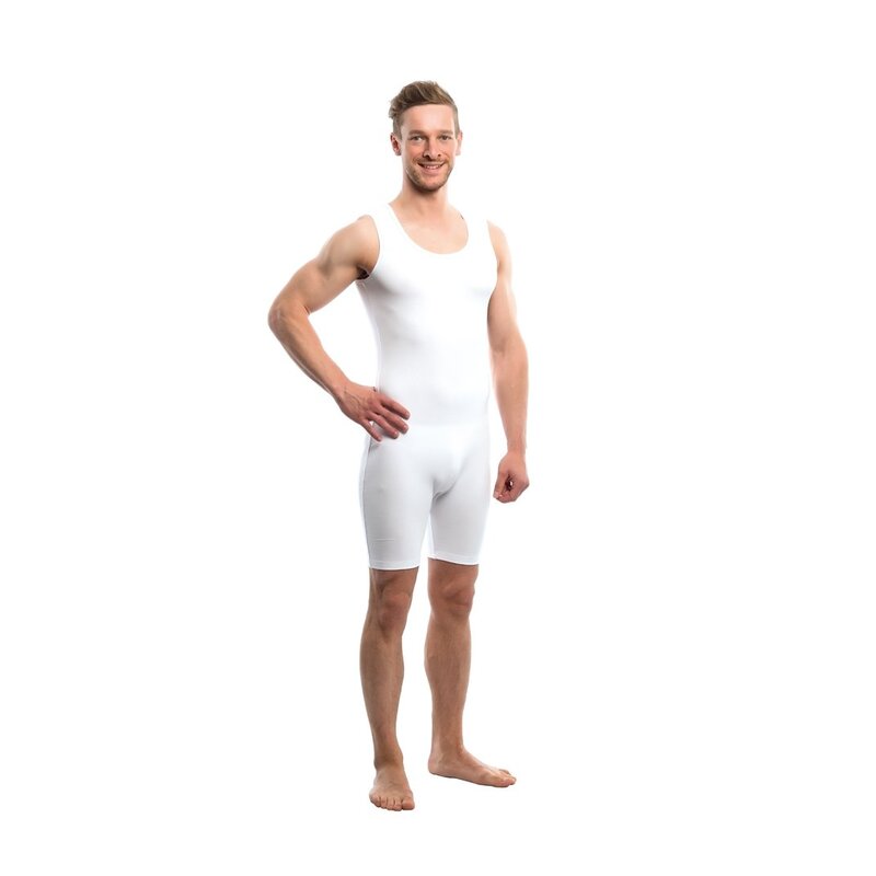 Suprima Pflegebody 4696 – Pflegebody ohne Arm mit Rückenreißverschluss