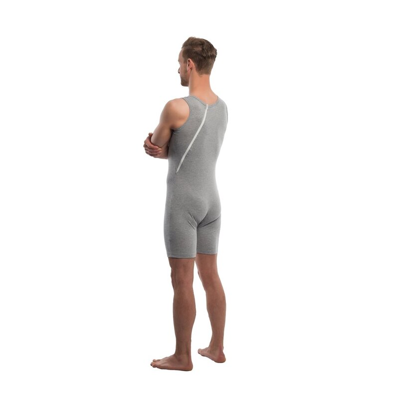 Suprima Pflegebody 4696 – Pflegebody ohne Arm mit Rückenreißverschluss