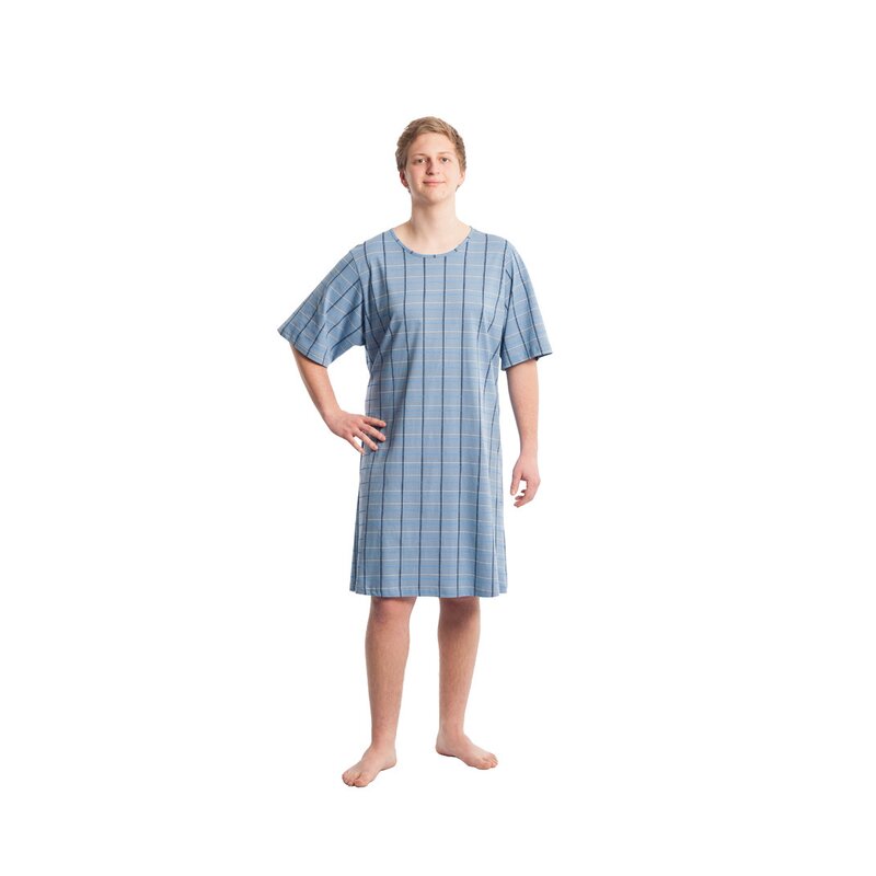 Suprima Pflegehemd 4079 Herren – Pflegehemd Baumwolle