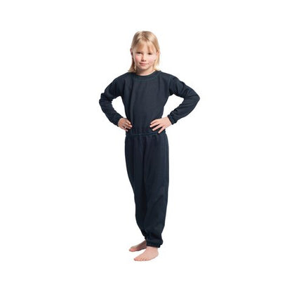 Suprima Kinder-Pflegeoverall reißfest mit Sicherheitsknopf (Modell 4744) – Marine