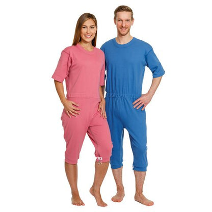 suprima CareBasic 4080 Sommer-Pflegeoverall – Kurz mit praktischem Bein-RV