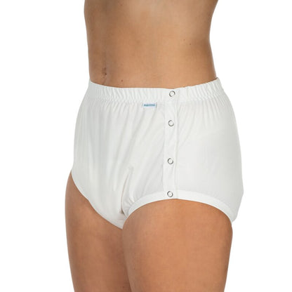 suprima PU-Slip 1288 – Knöpfbarer Inkontinenz-Schutzslip, Unisex