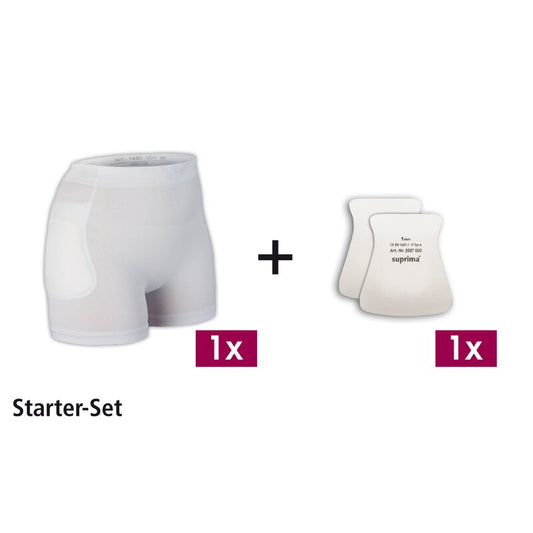 Suprima Protektor-Starter-Set 1492 – Hüftschutzhose mit Protektoren