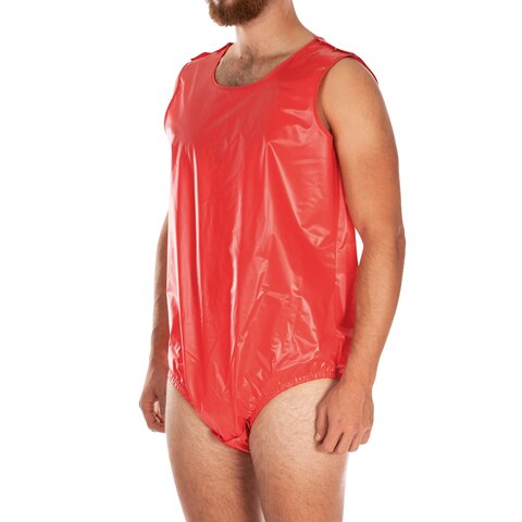 suprima PVC-Body Extra – Unisex Inkontinenz-Schutzbody mit Druckknöpfen