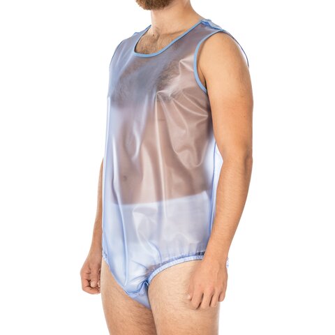 suprima PVC-Body Extra – Unisex Inkontinenz-Schutzbody mit Druckknöpfen
