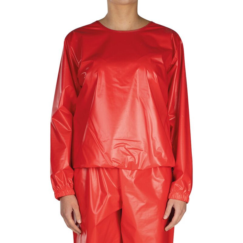 suprima PVC-Schlafanzug-Oberteil – Unisex Schutz-Oberteil mit Armabschluss