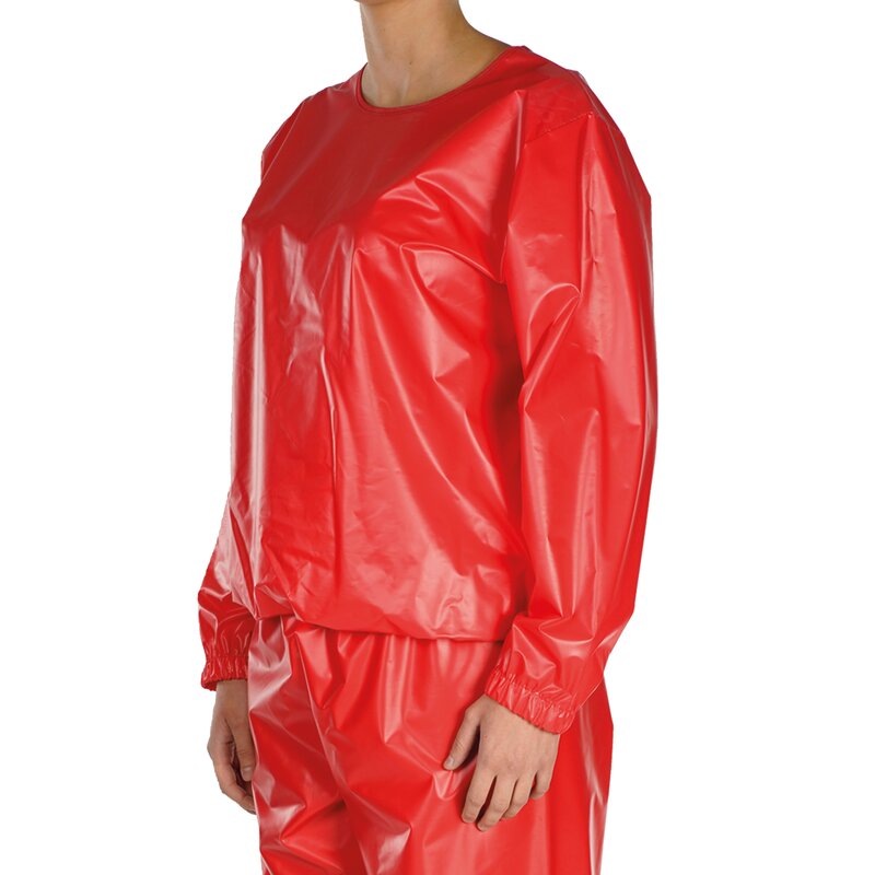 suprima PVC-Schlafanzug-Oberteil – Unisex Schutz-Oberteil mit Armabschluss