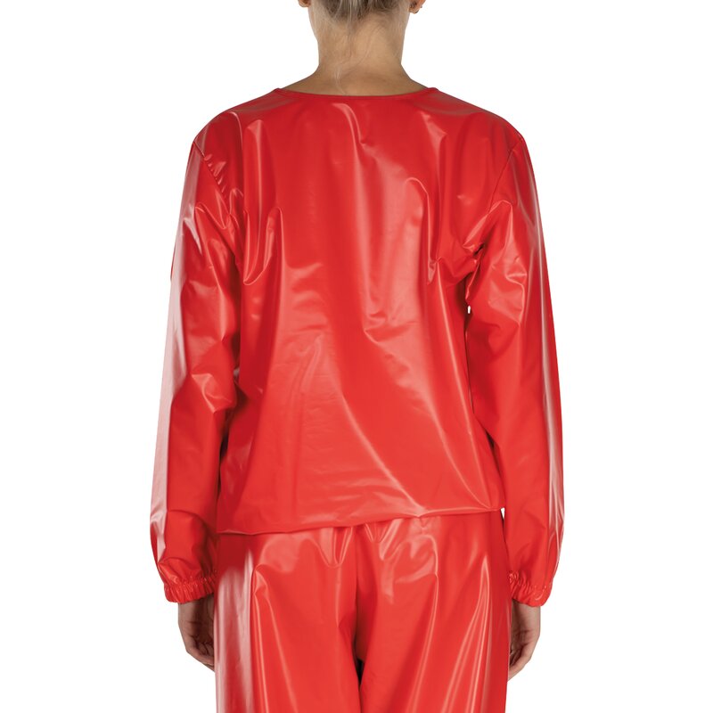 suprima PVC-Schlafanzug-Oberteil – Unisex Schutz-Oberteil mit Armabschluss