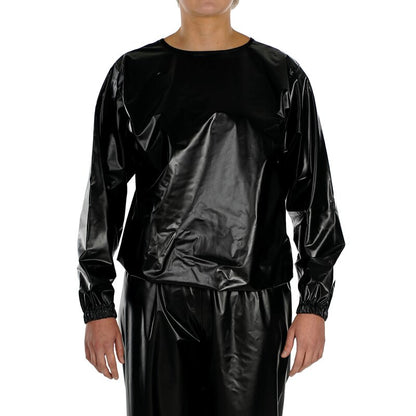 suprima PVC-Schlafanzug-Oberteil – Unisex Schutz-Oberteil mit Armabschluss