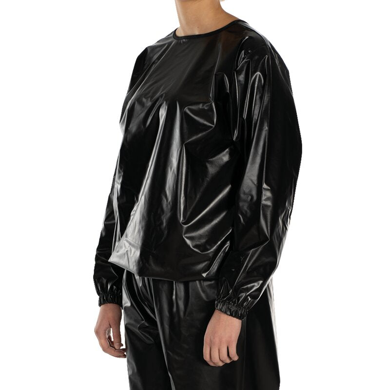 suprima PVC-Schlafanzug-Oberteil – Unisex Schutz-Oberteil mit Armabschluss