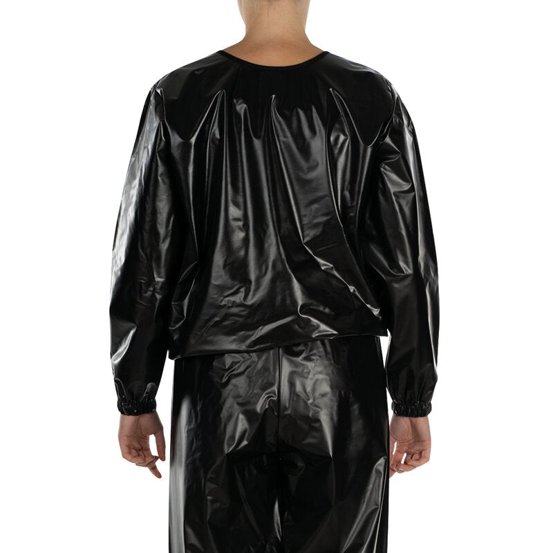 suprima PVC-Schlafanzug-Oberteil – Unisex Schutz-Oberteil mit Armabschluss