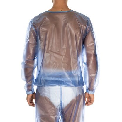 suprima PVC-Schlafanzug-Oberteil – Unisex Schutz-Oberteil mit Armabschluss