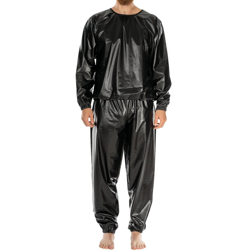 suprima PVC-Schlafanzug-Set – Unisex Inkontinenz-Nachtwäsche (Oberteil & Hose)