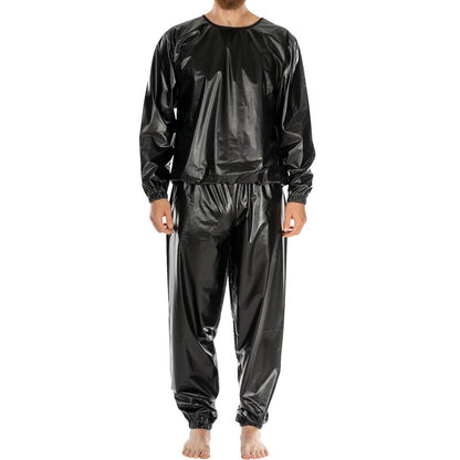 suprima PVC-Schlafanzug-Set – Unisex Inkontinenz-Nachtwäsche (Oberteil & Hose)